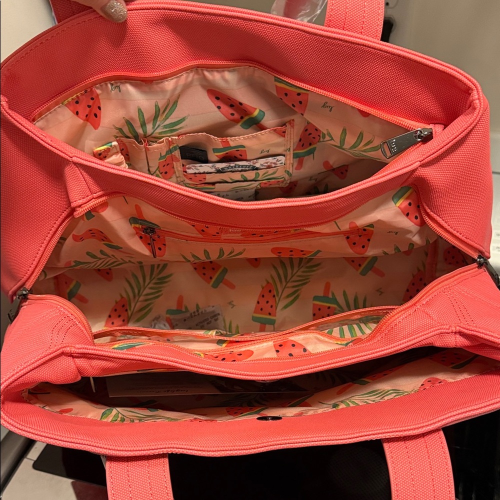 Lug Tempo Tote Bag in Watermelon Ice Pop - Picture 6 of 15